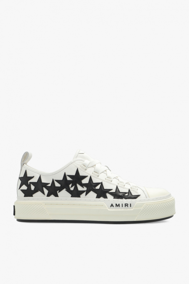 【AMIRI】ブラック Stars Court スリッポンスニーカー AMIRI】ブラック Stars Court スリッポンスニーカー (AMIRI